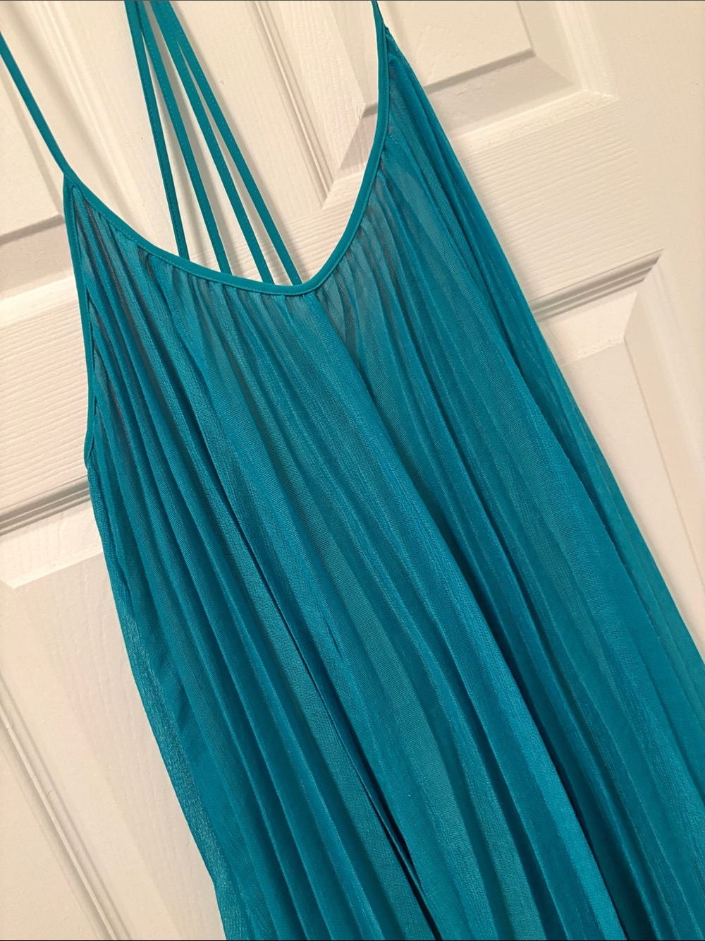 BCBG MaxAzria Strappy Trapeze Dress